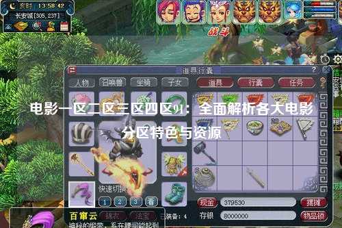 电影一区二区三区四区91：全面解析各大电影分区特色与资源