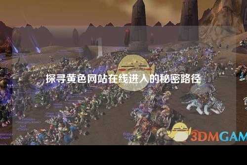 探寻黄色网站在线进入的秘密路径